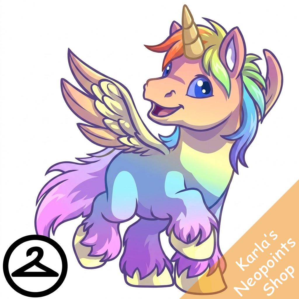 Prismatic Pastel: Adoring Rainbow Uni