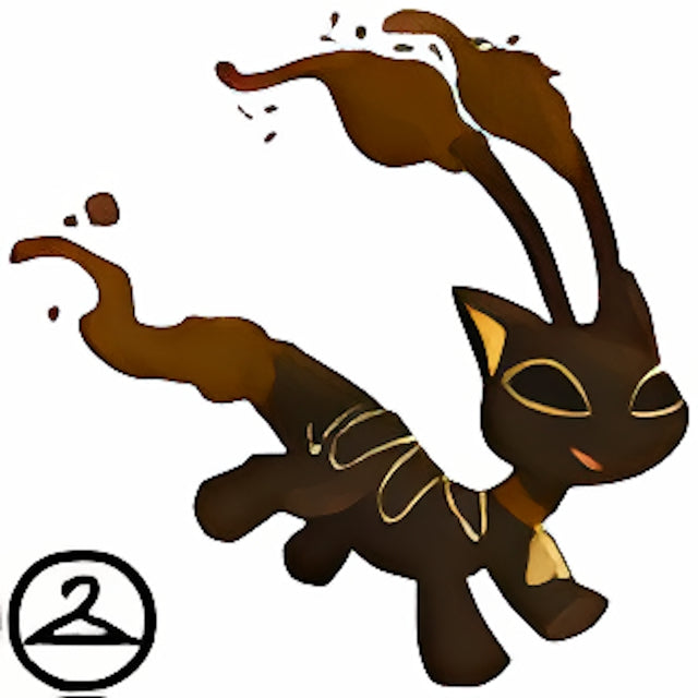 Prismatic Dark Caramel: Delightful Chocolate Aisha