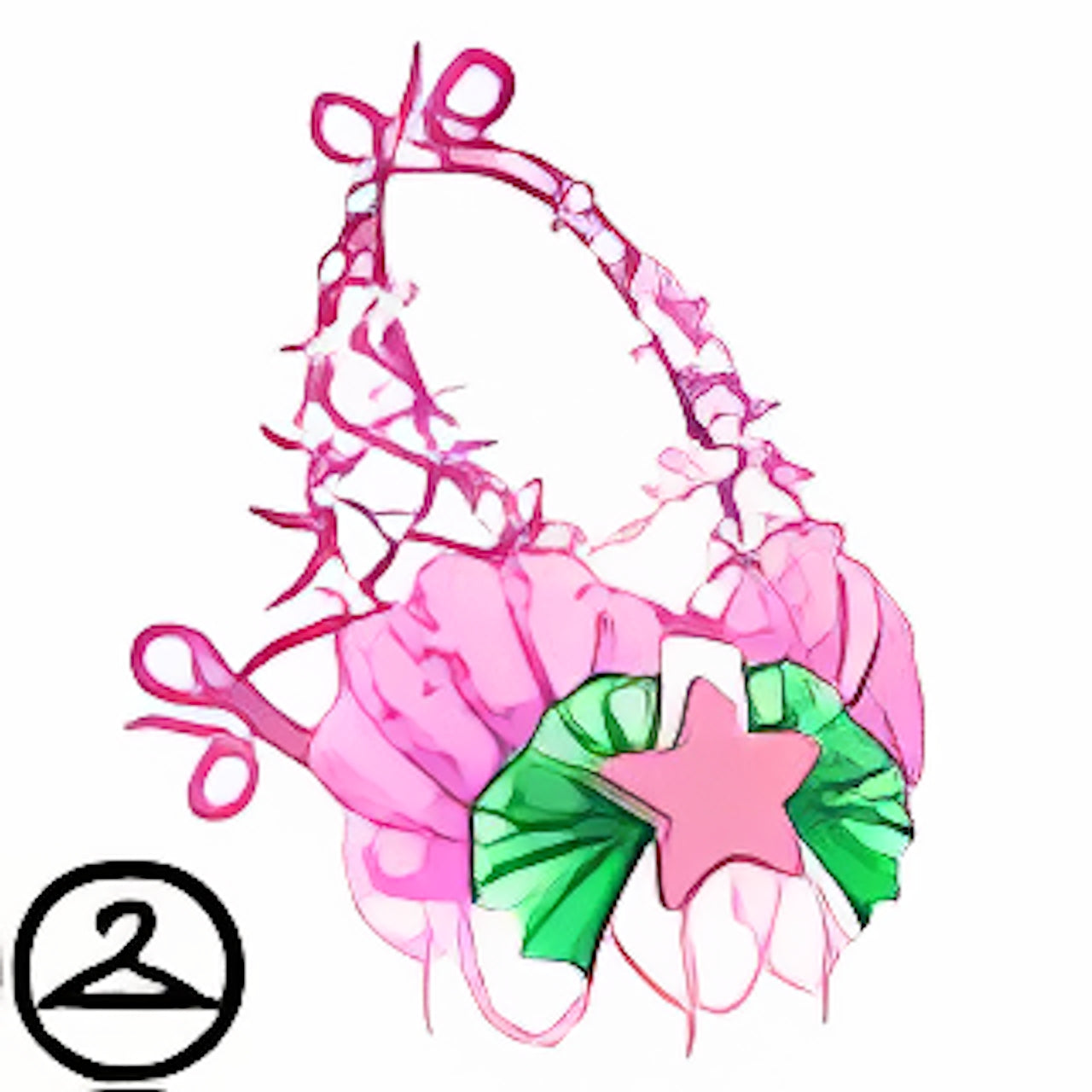 Dyeworks Pink: Maraquan Treasure Halter Top