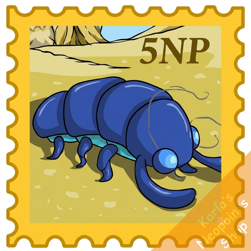 Grackle Bug Stamp