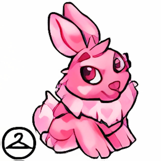 Habbo Hotel Valentine Cybunny