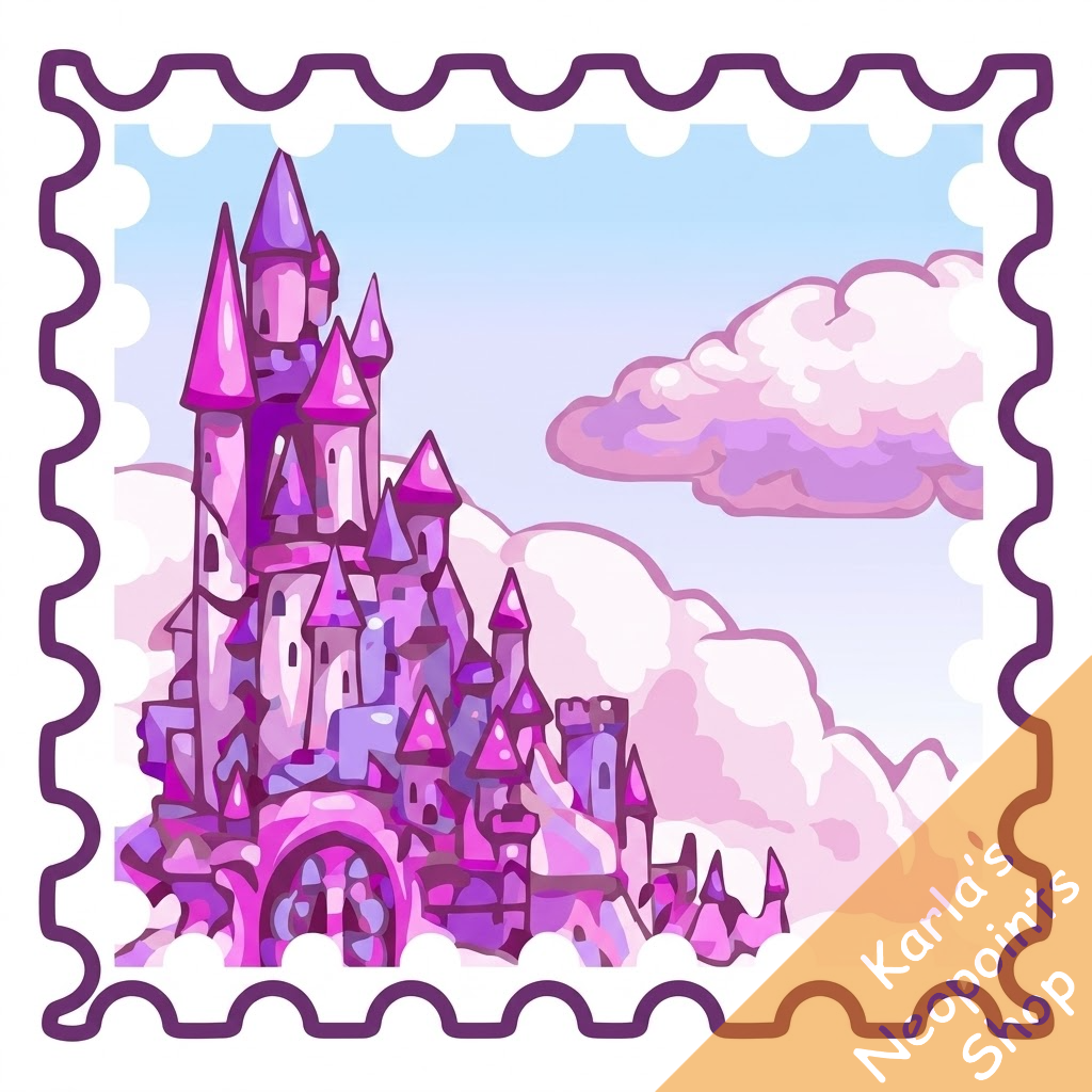 Faerie City Stamp