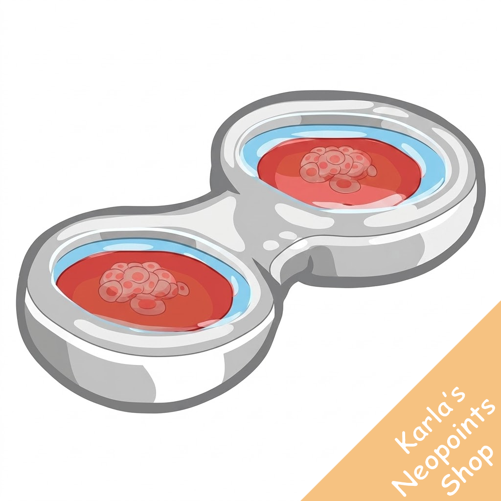 Dyeworks Vermillion: Black Button Contacts