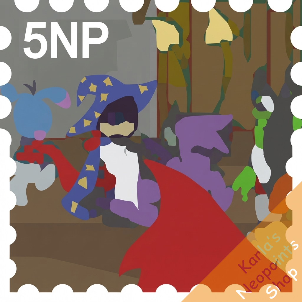 Meridell Heroes Stamp