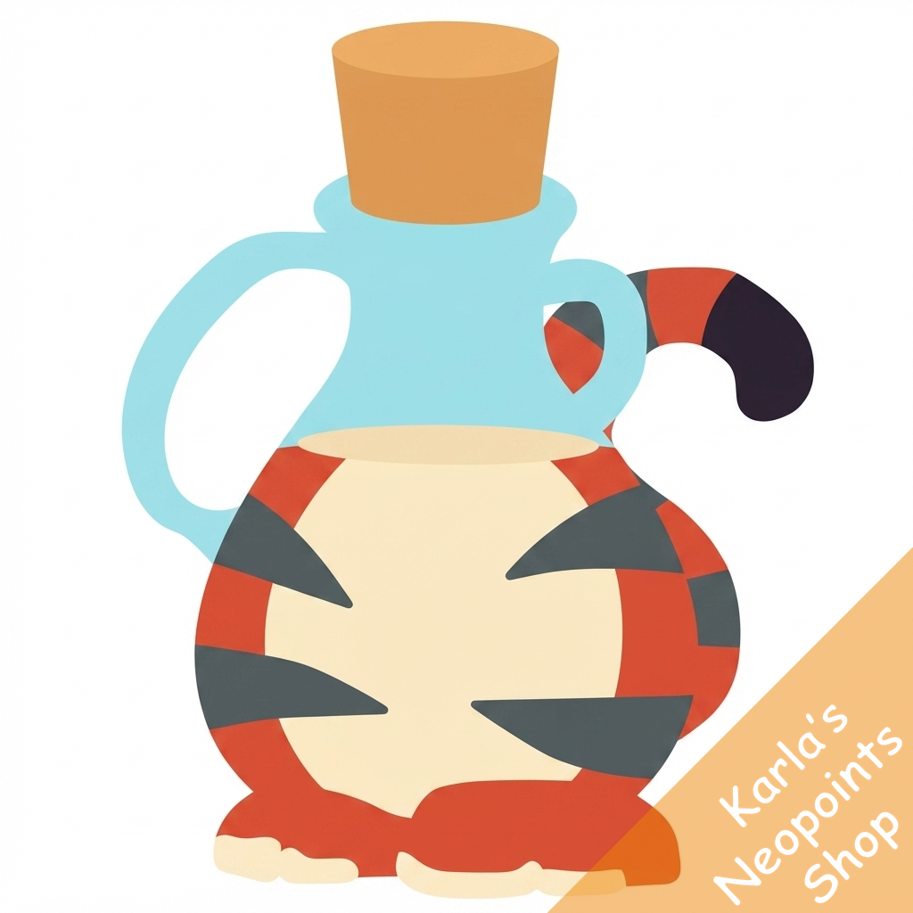 Red Kougra Morphing Potion