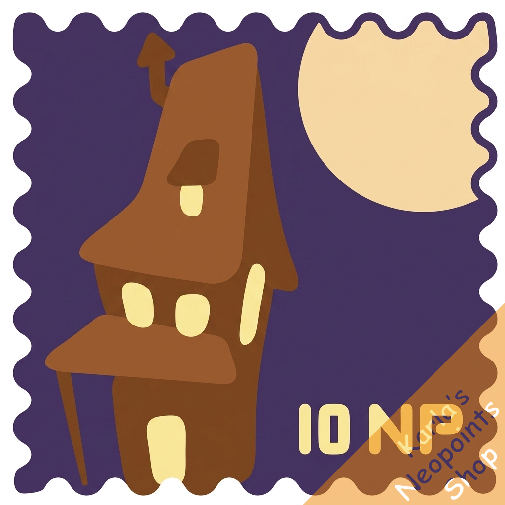 Haunted Mansion Stamp