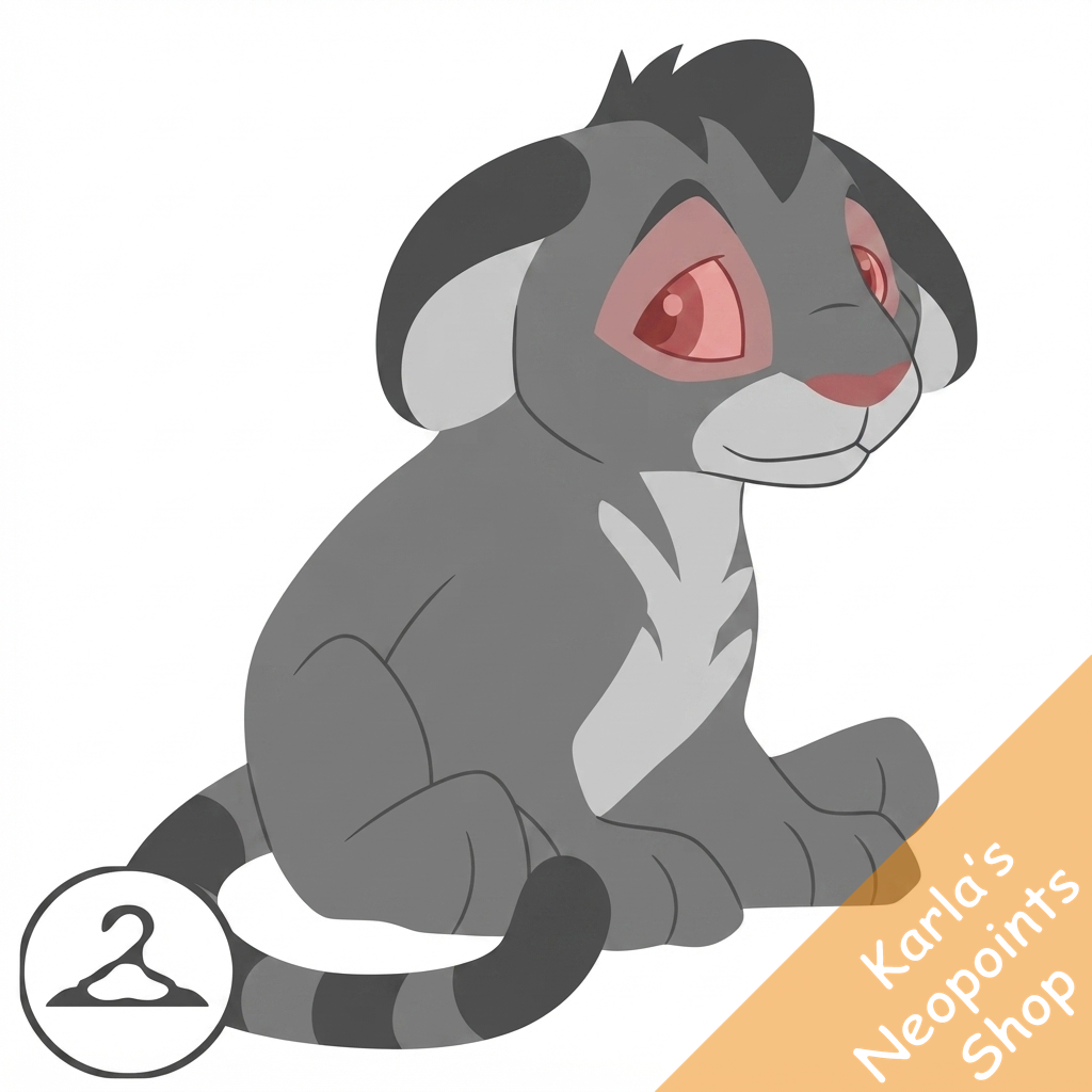 Nostalgic Grey Kougra