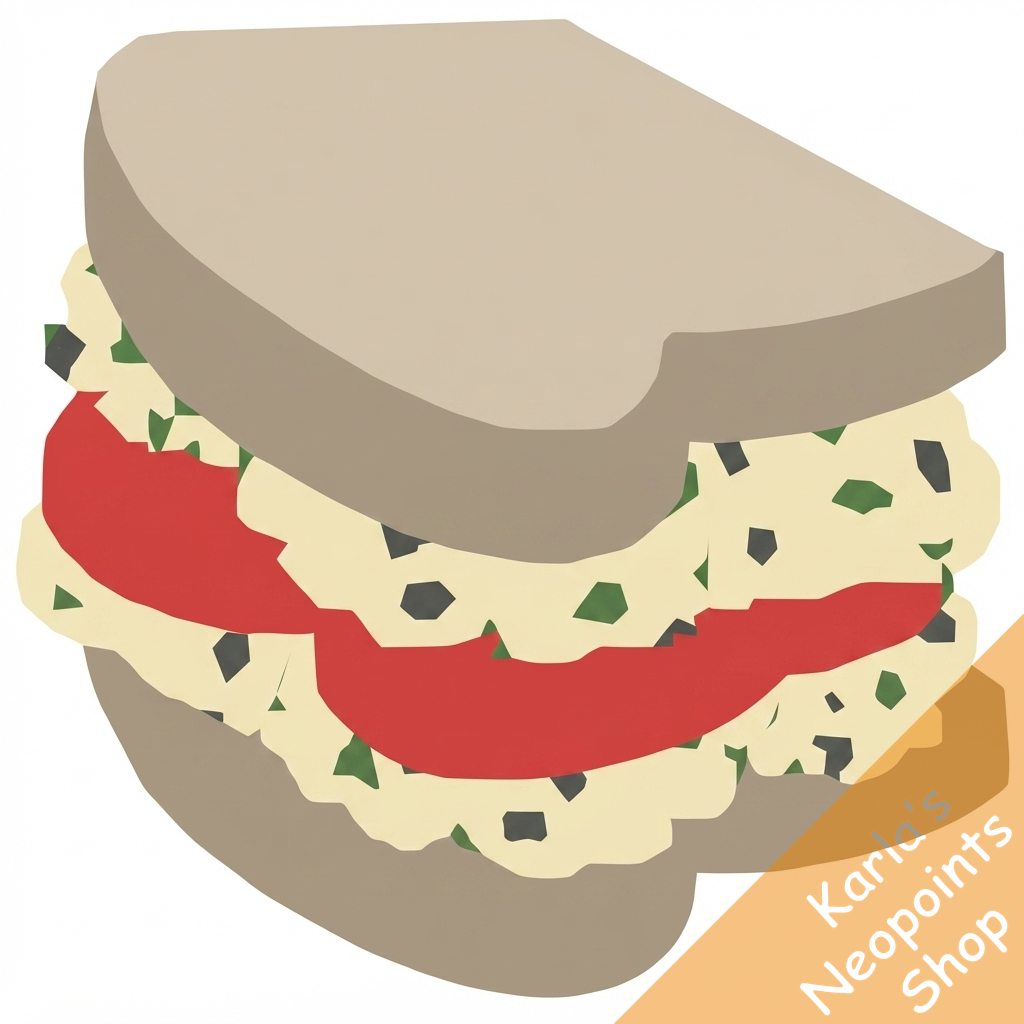 Egg and Tomato Sandwich