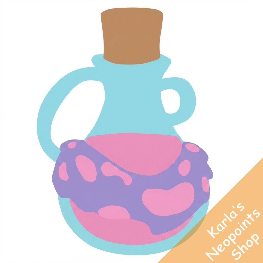 Blue Cybunny Morphing Potion