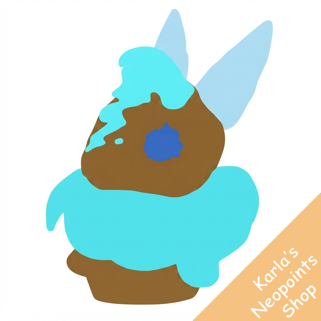 Electric Cybunny Cupcake