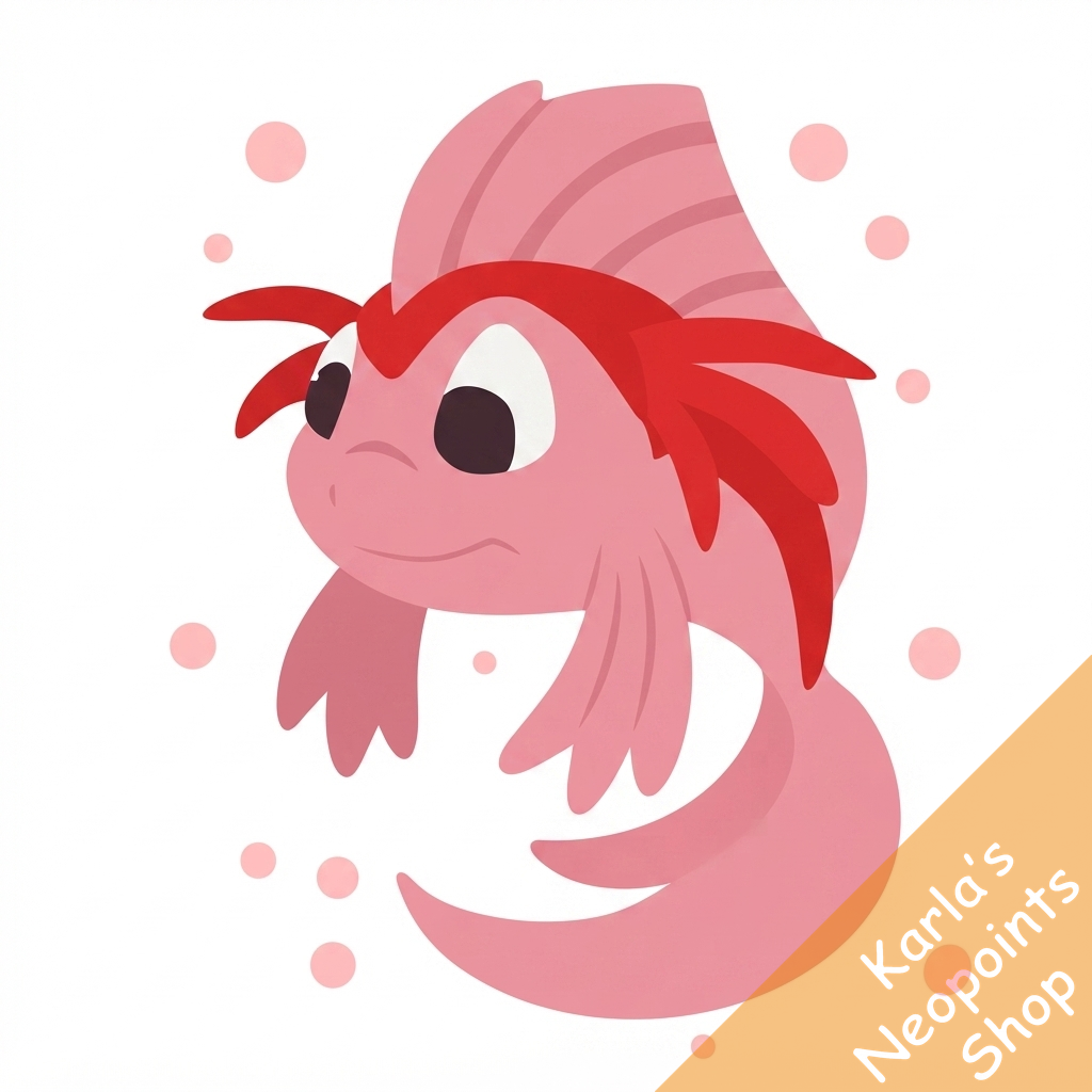 Magical Red Koi Plushie