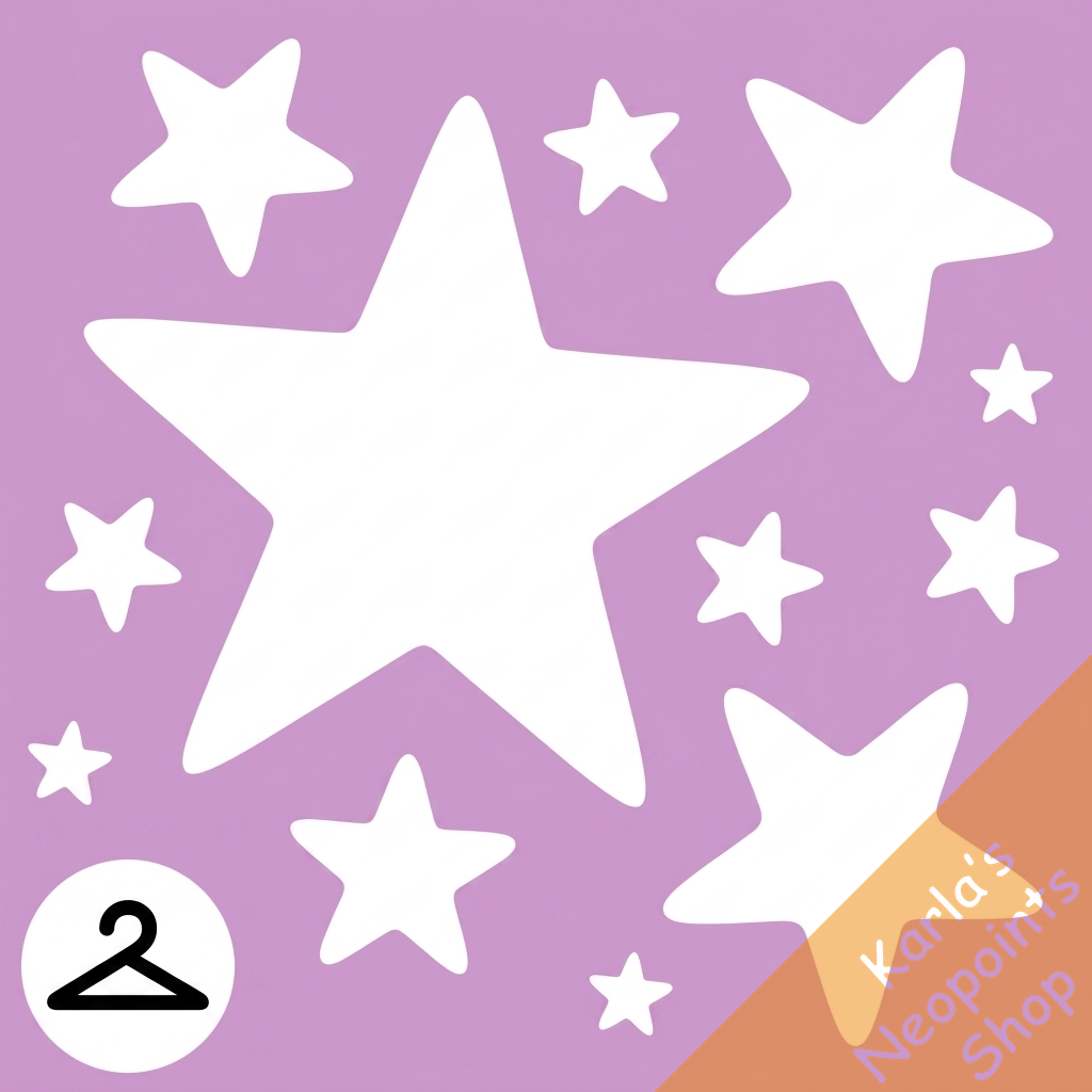 25th Anniversary Star Markings