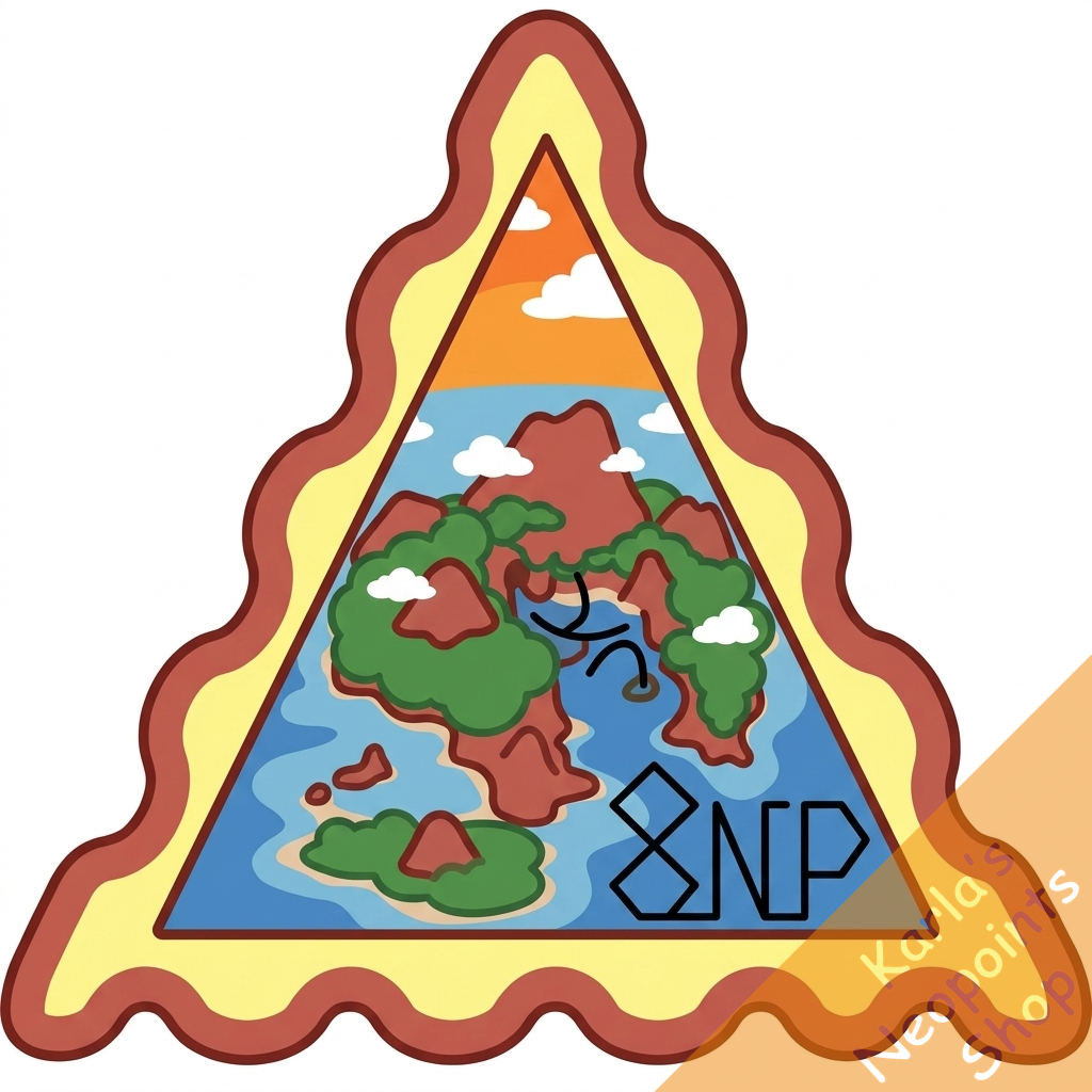 Limited Edition Scurvy Island Stamp