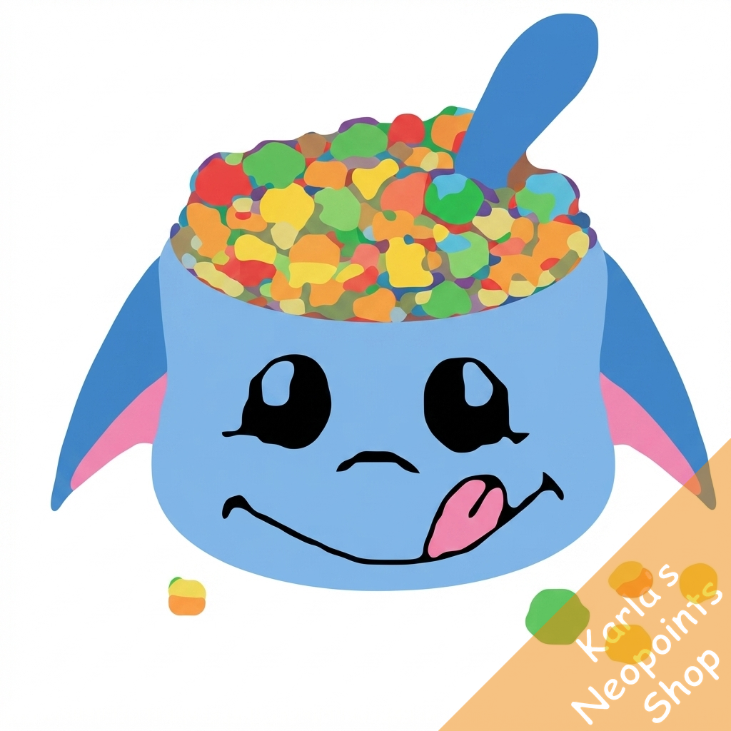 Blue Poogle Cereal