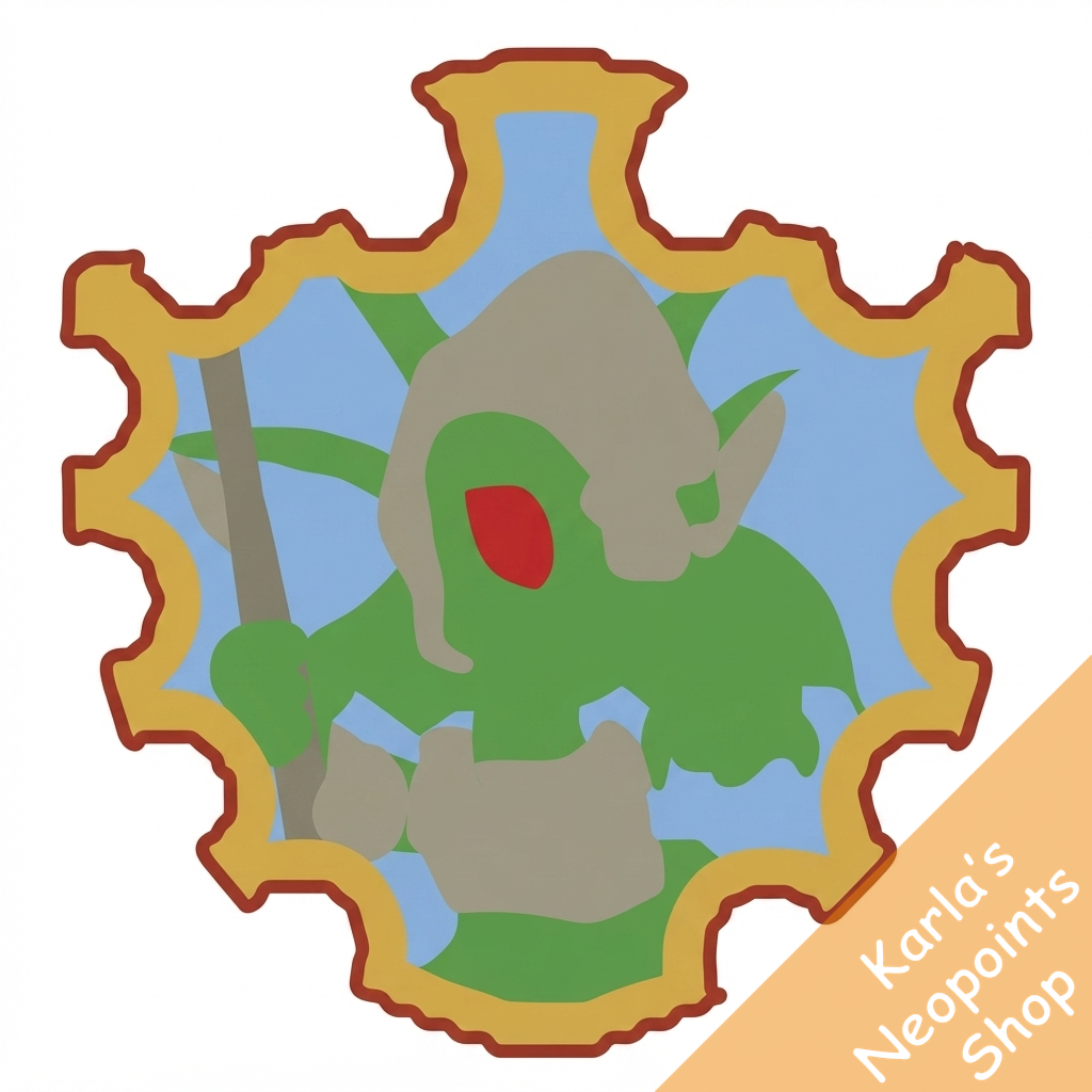 Champions of Meridell Stamp