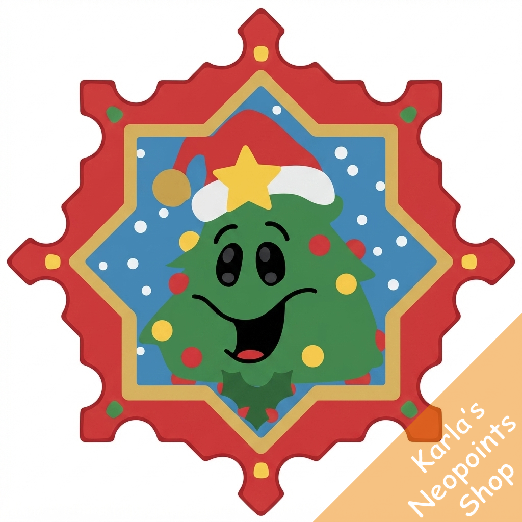 Christmas Fir Stamp