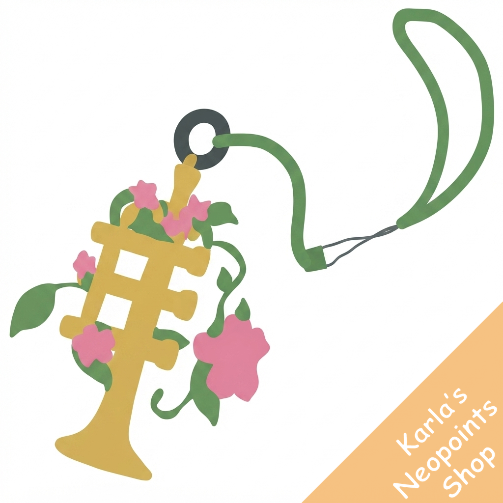Flower Trumpet Collectable Charm