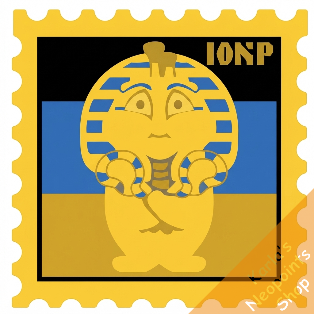 Golden Khamette Stamp