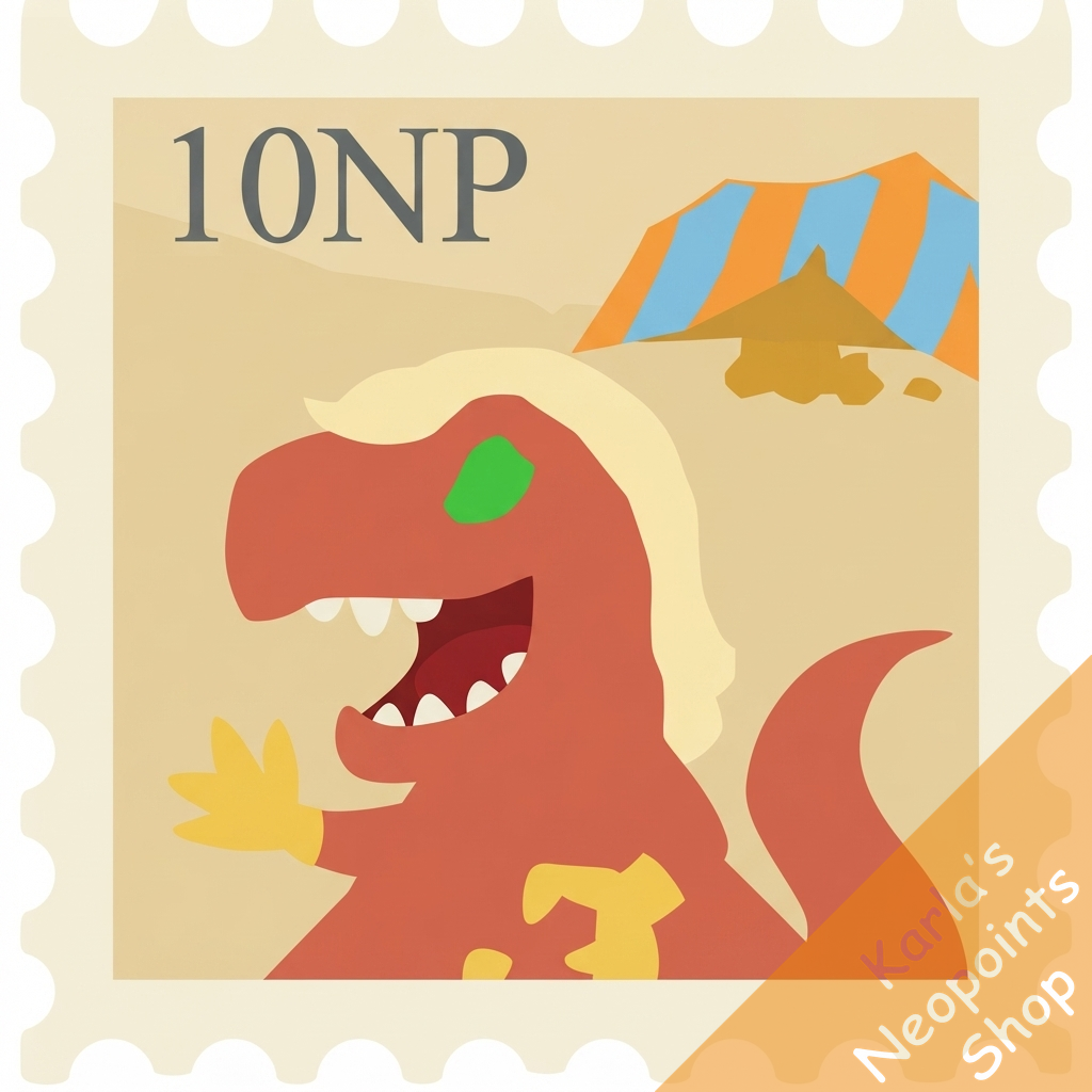Lost Desert Grarrl Stamp