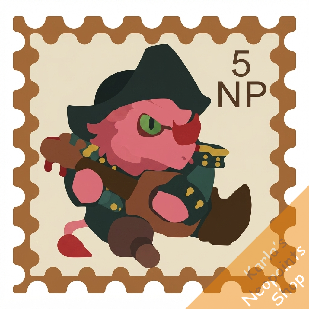 Mellow Marauders Plushie Stamp