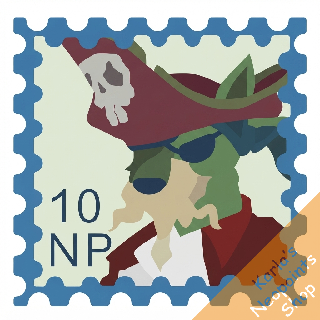 Ruler of the Five Seas Stamp