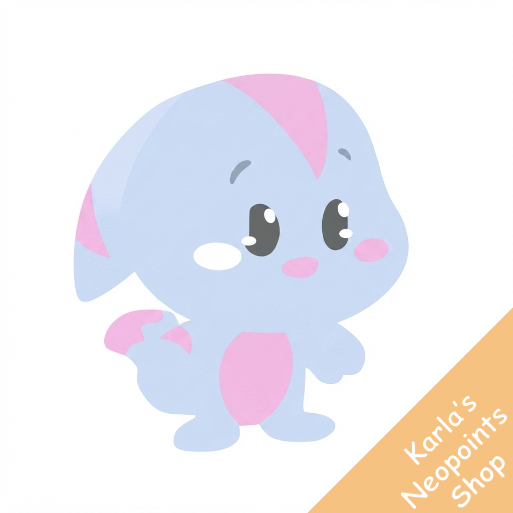 Striped Kacheek Vinyl Action Figure