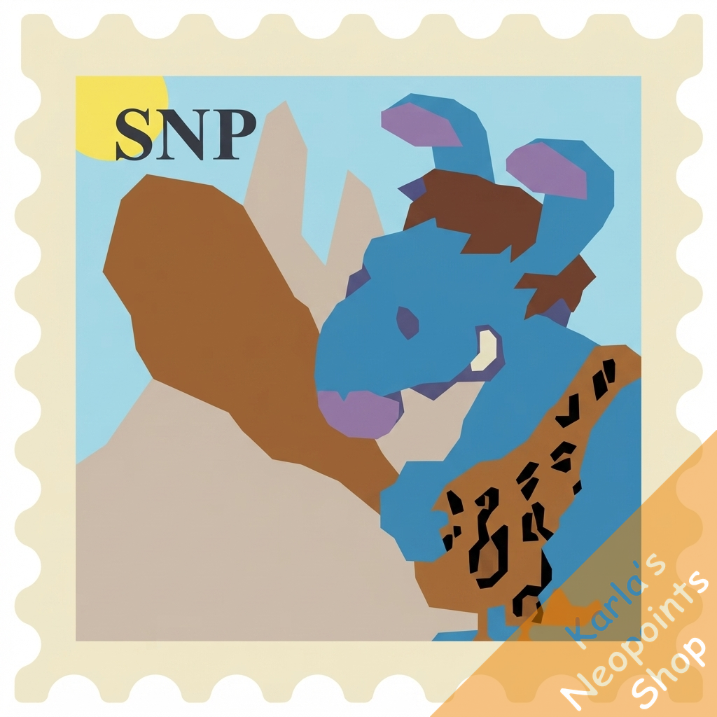 Tyrannian Blumaroo Stamp