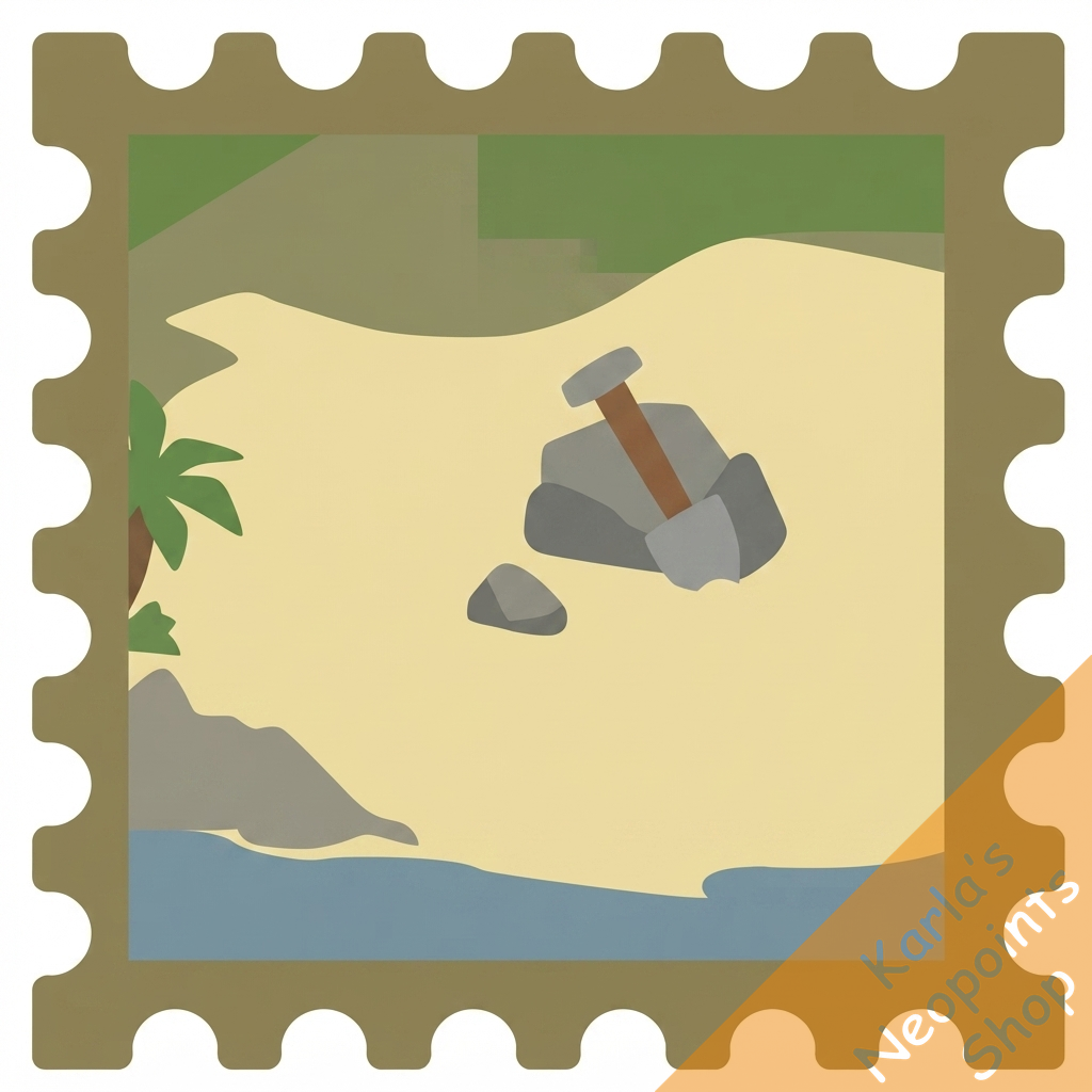 Buried Treasure Stamp