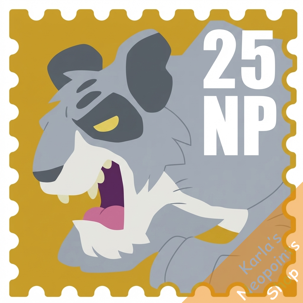 Mist Kougra Stamp