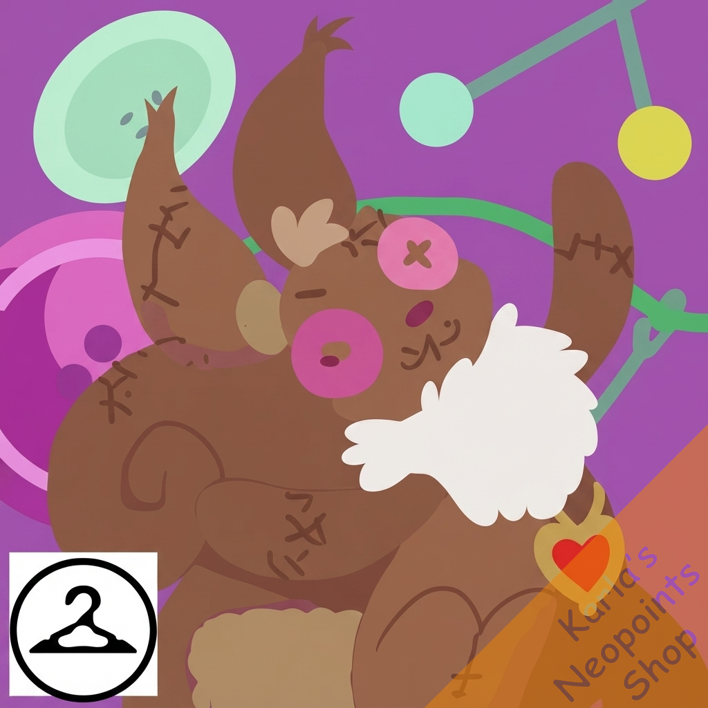 Buttons and Burlap Background