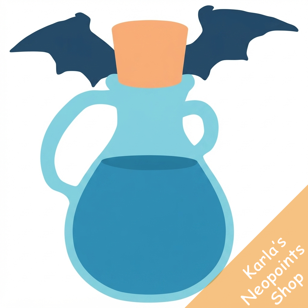 Blue Korbat Morphing Potion