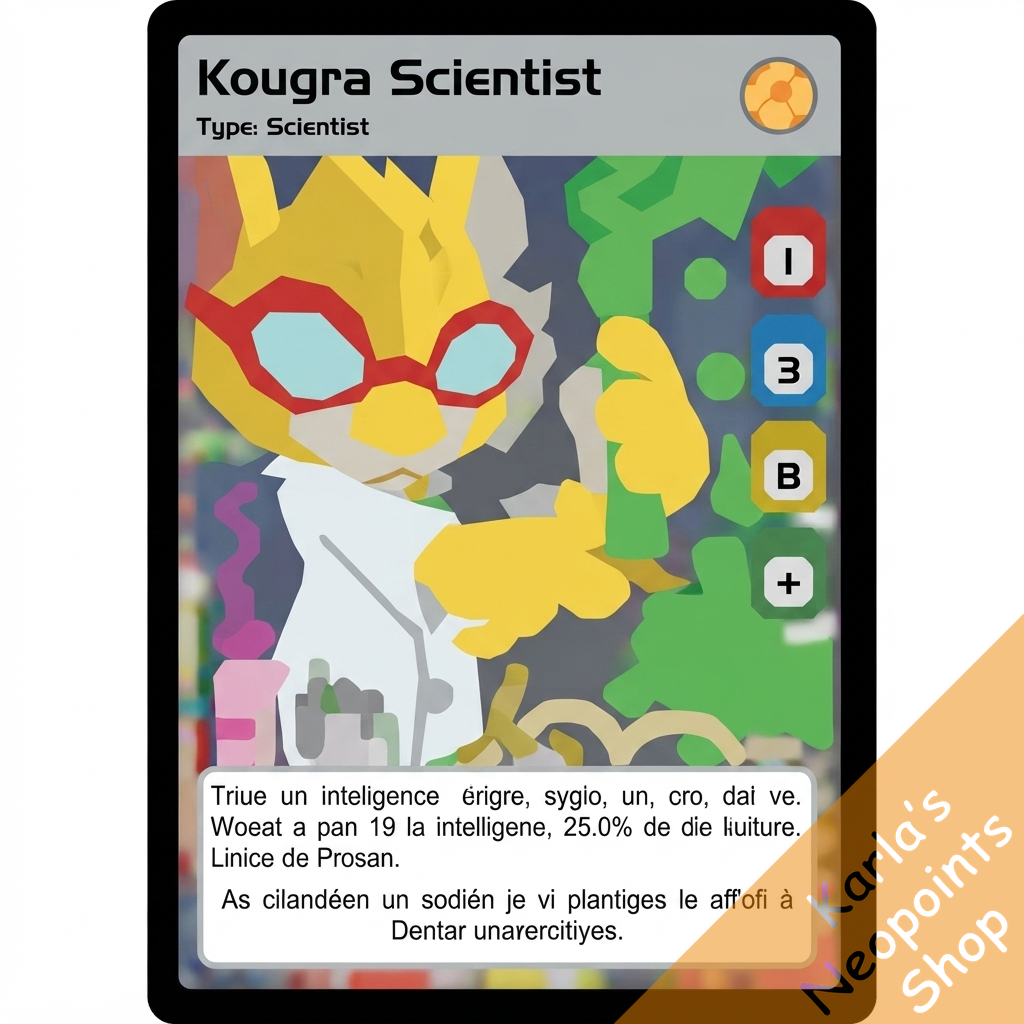 Kougra Scientist (TCG)