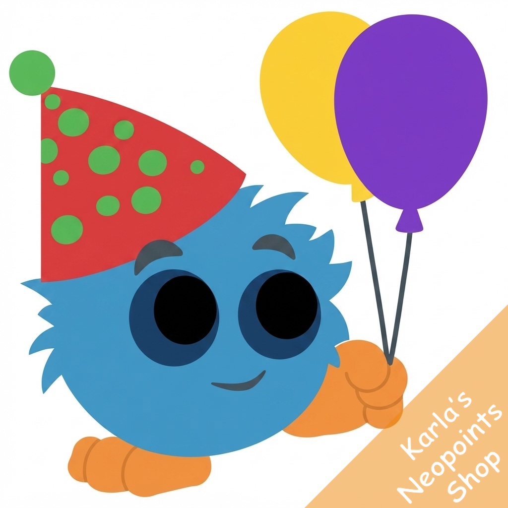 Birthday Celebration JubJub Plushie