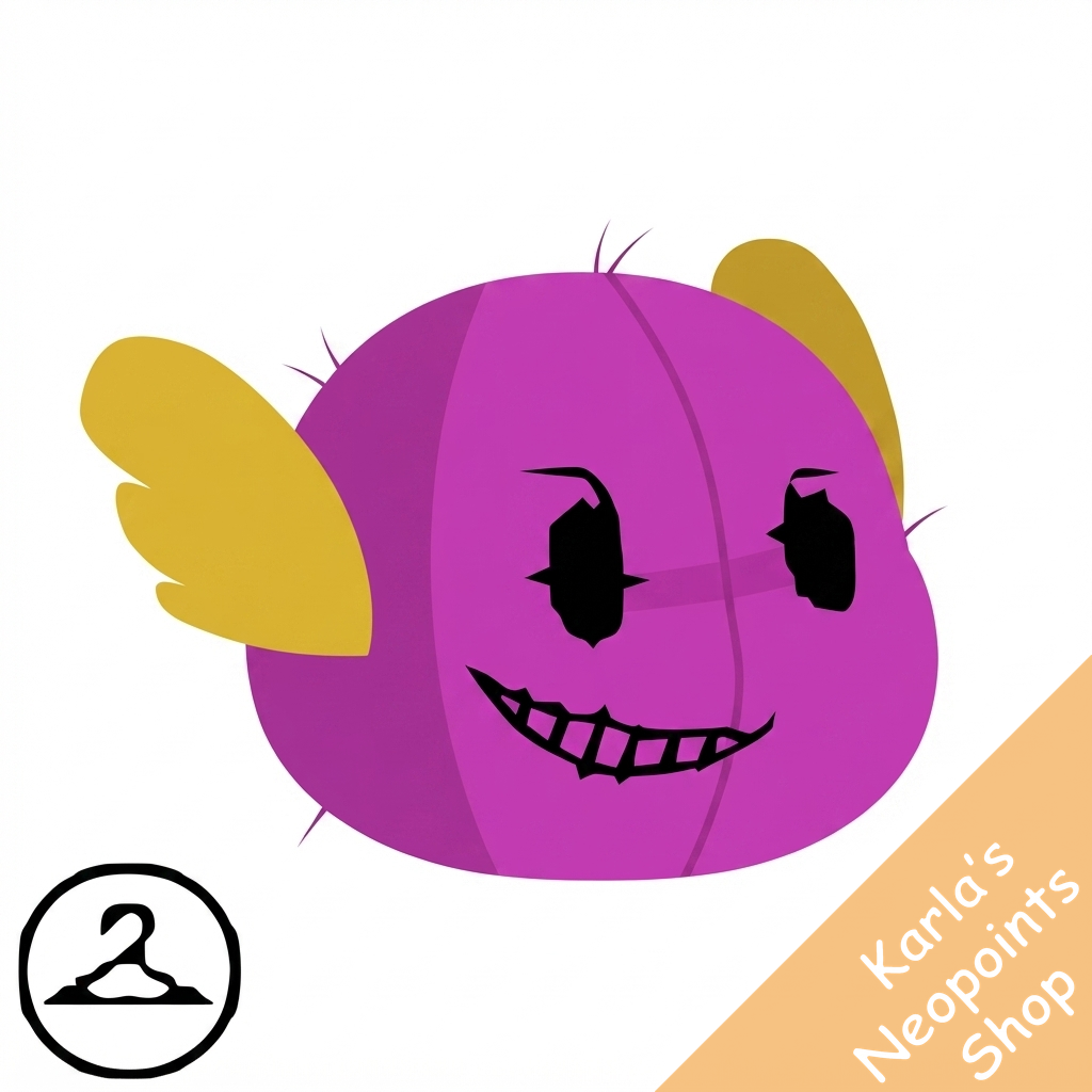 Purple Paint Blob Plushie