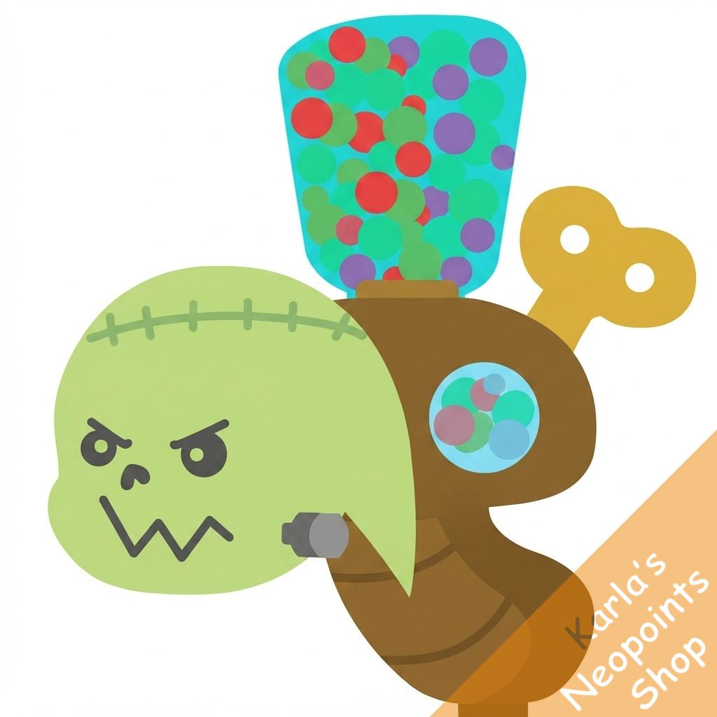 Halloween Kacheek Gum Blaster Toy