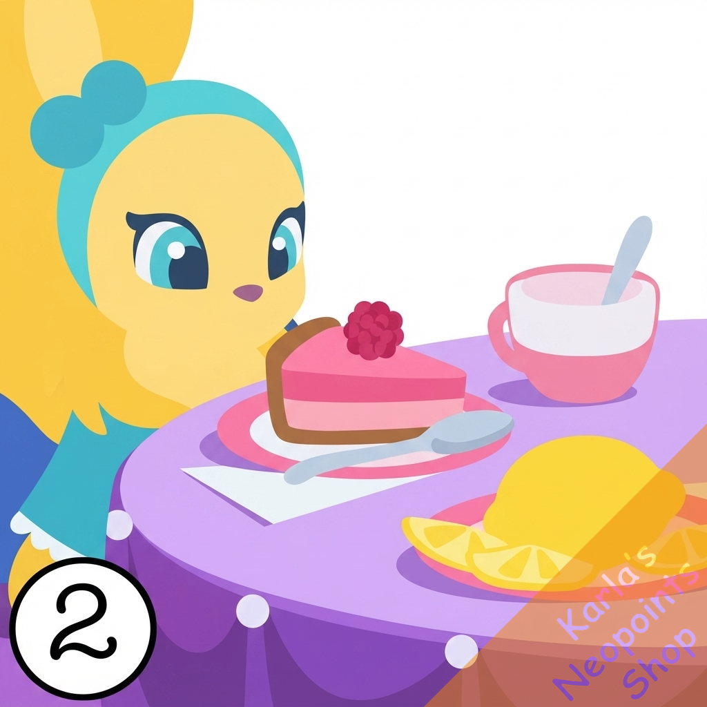 Usul Doll Tea Party Foreground