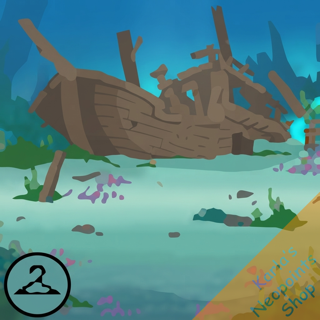 Maraqua Sunken Ship Background