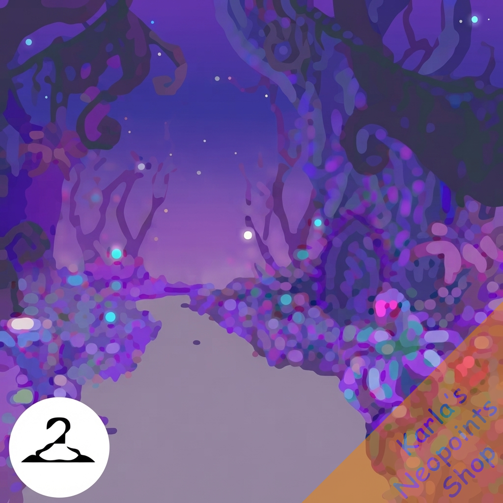 Dark Enchanted Forest Background