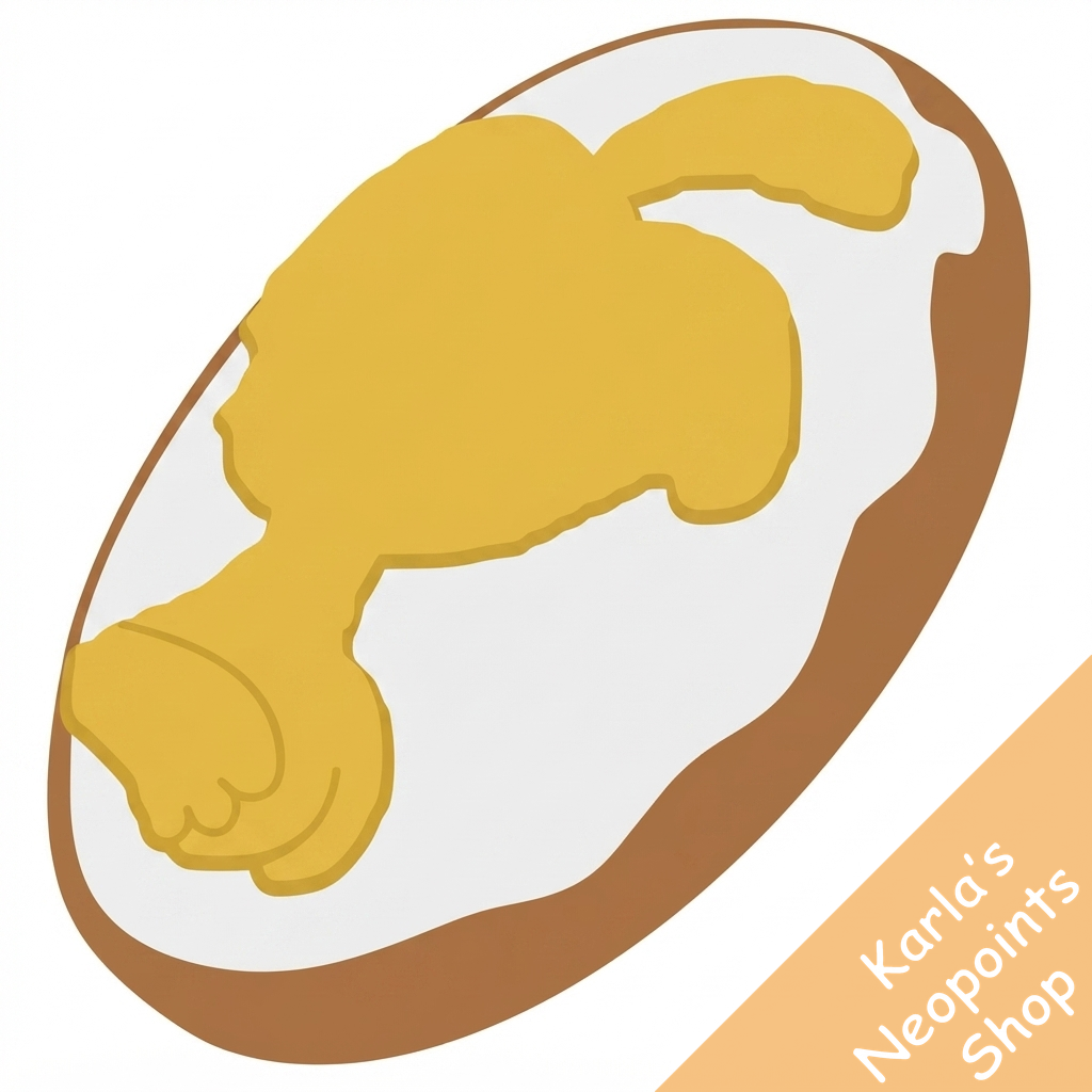 Gold Blumaroo Cookie