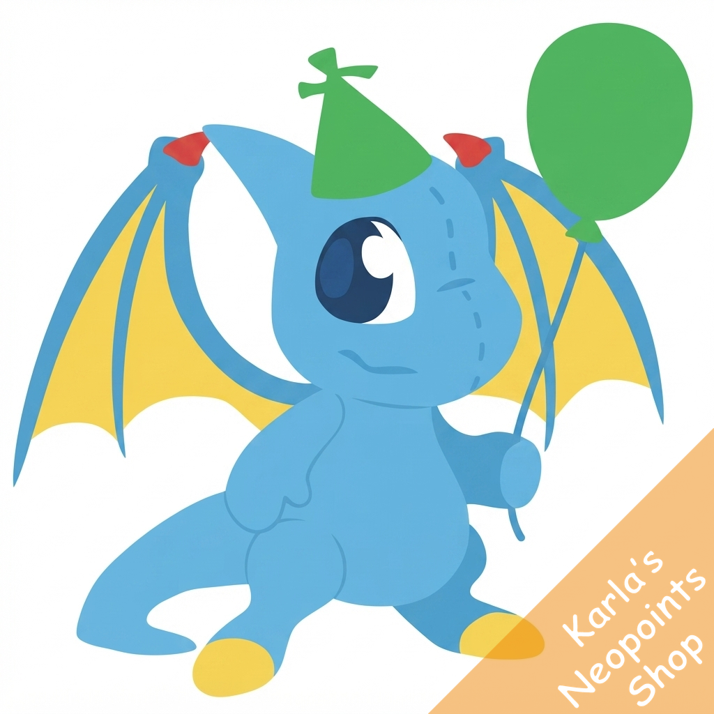 Birthday Celebration Shoyru Plushie