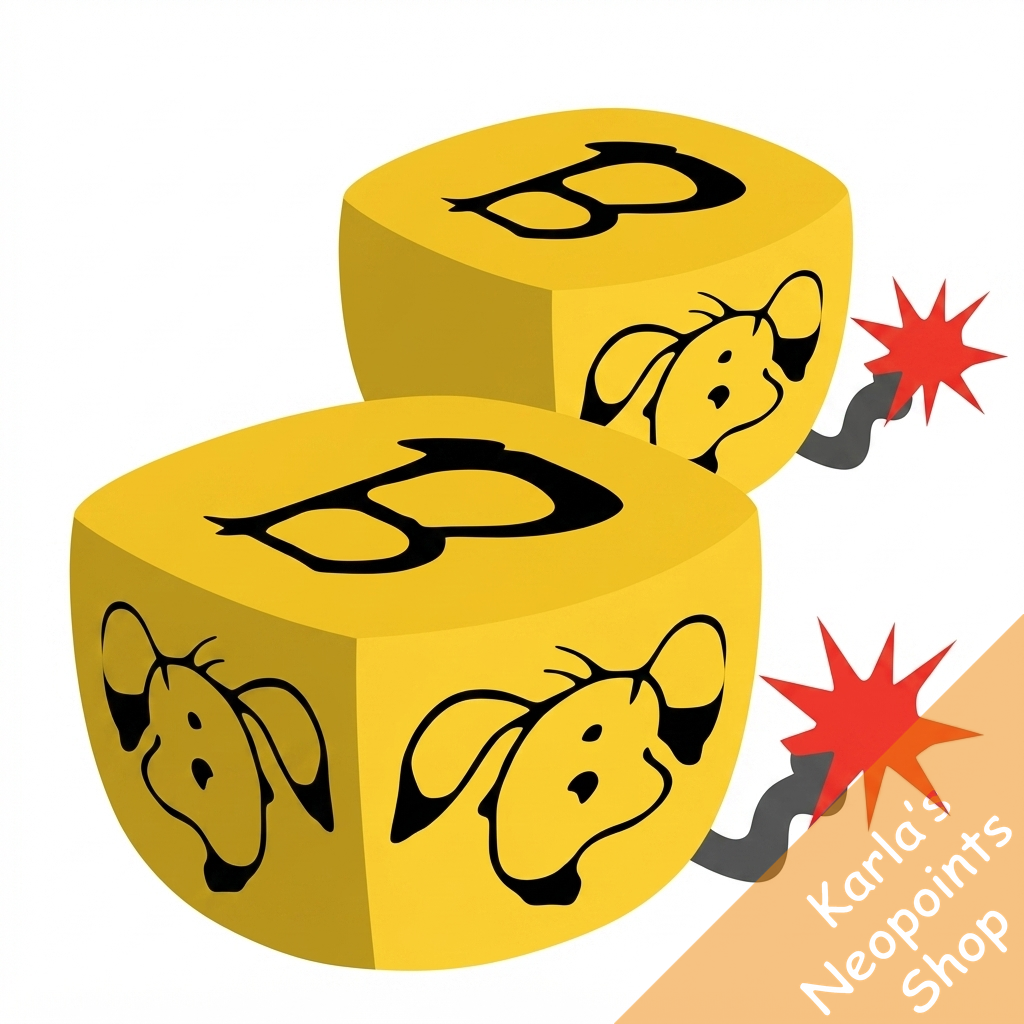Exploding Blumaroo Dice
