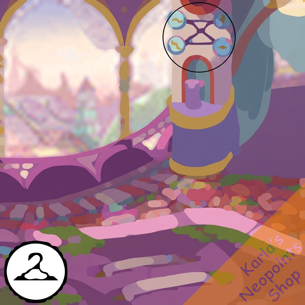 Button Town Background
