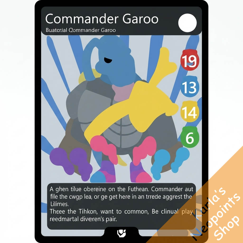 Commander Garoo (TCG)