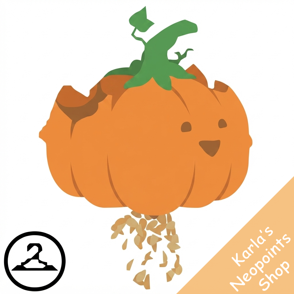 Baby Smashed Pumpkin Mask