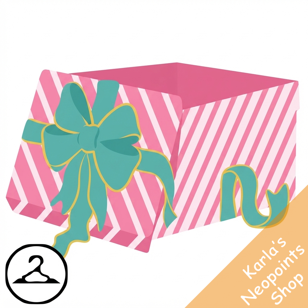 Dyeworks Pink: Baby in a Present Box