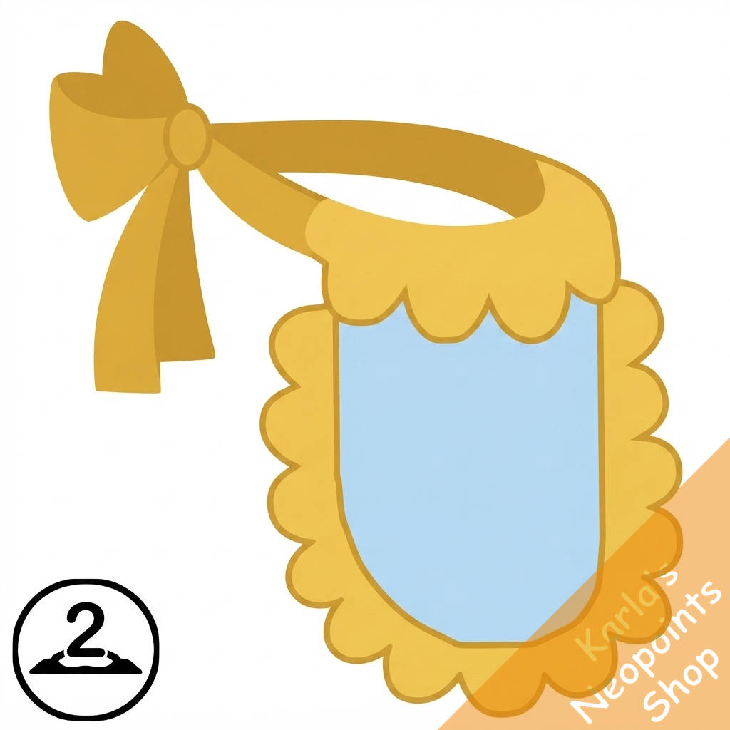 Blue & Yellow Baby Bib