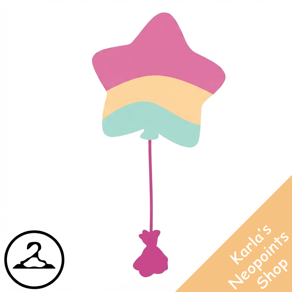Baby Iridescent Balloon