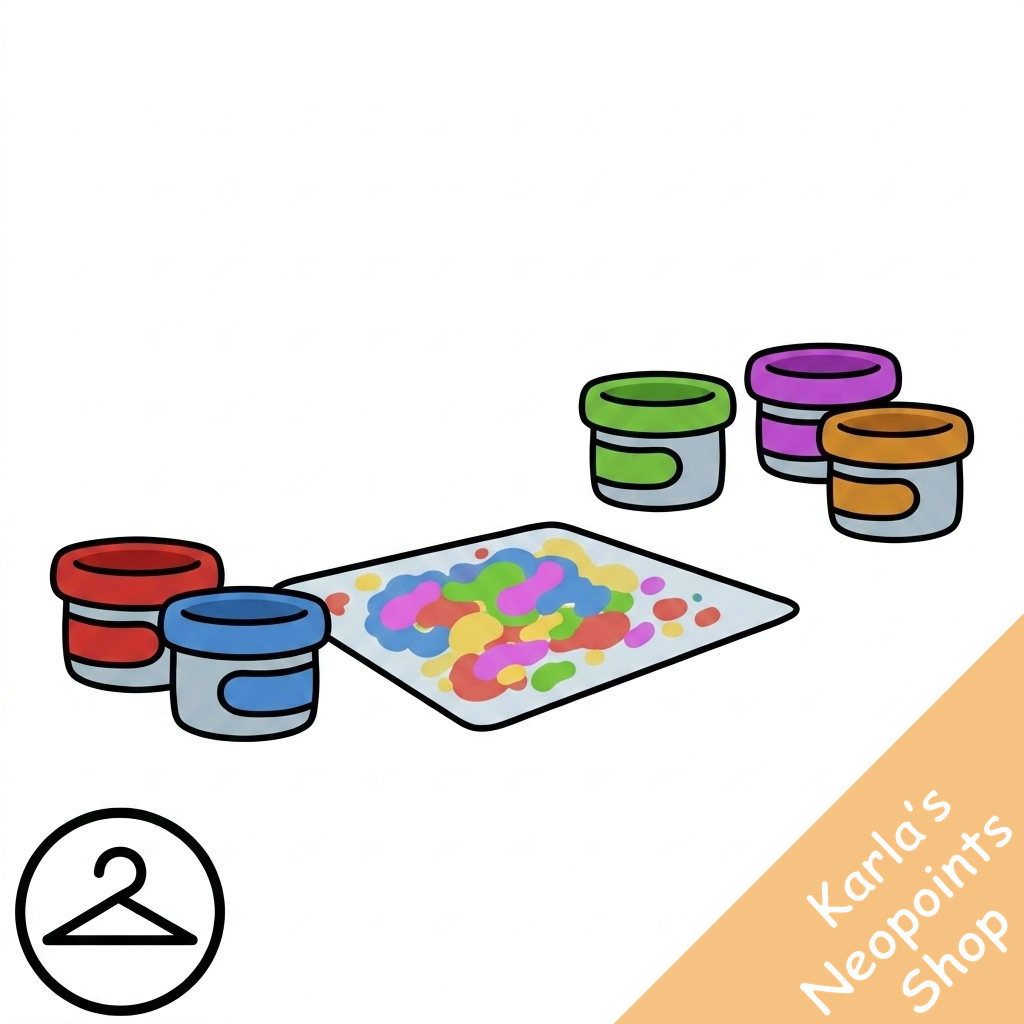 Baby Finger Painting Accessory