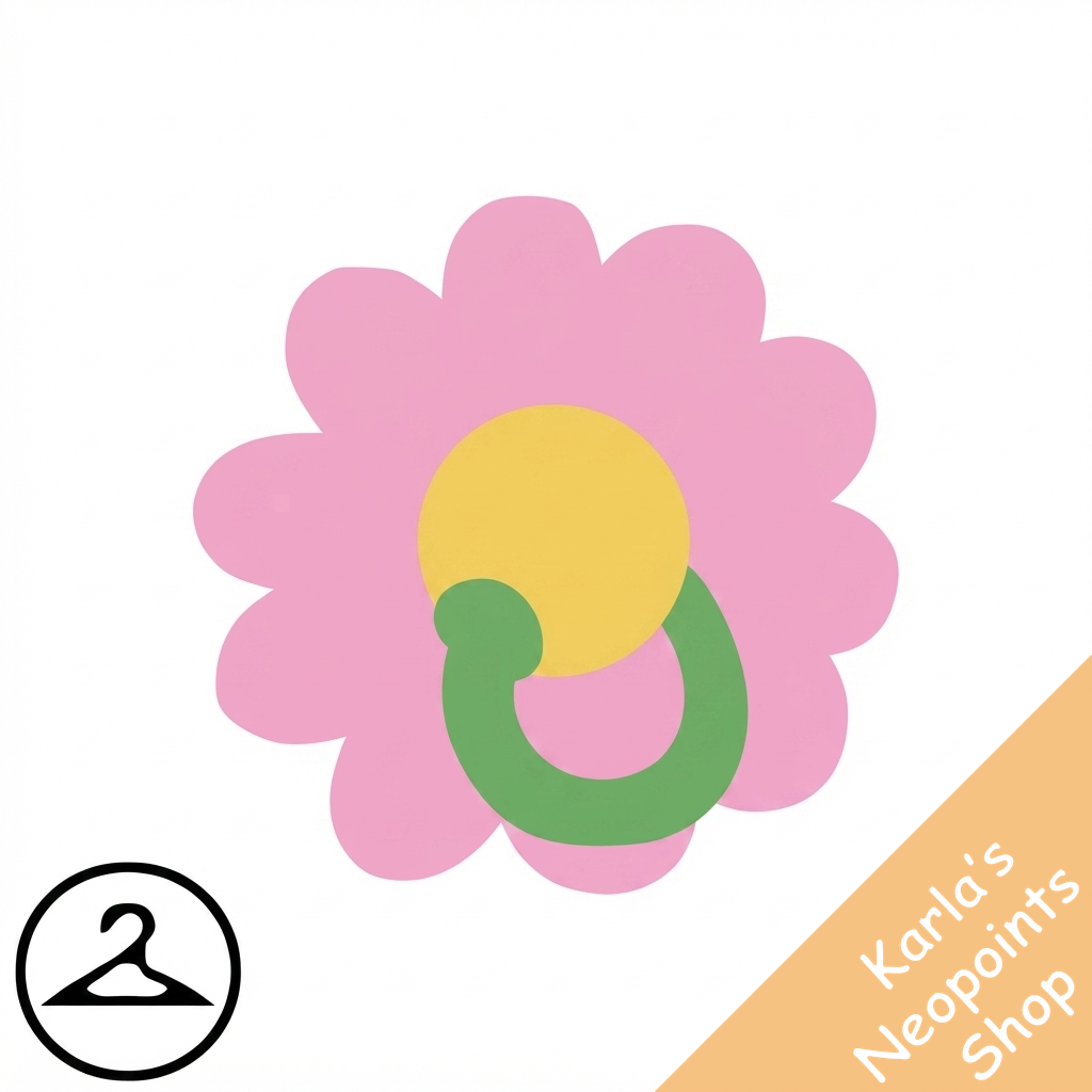 Baby Spring Flower Binky