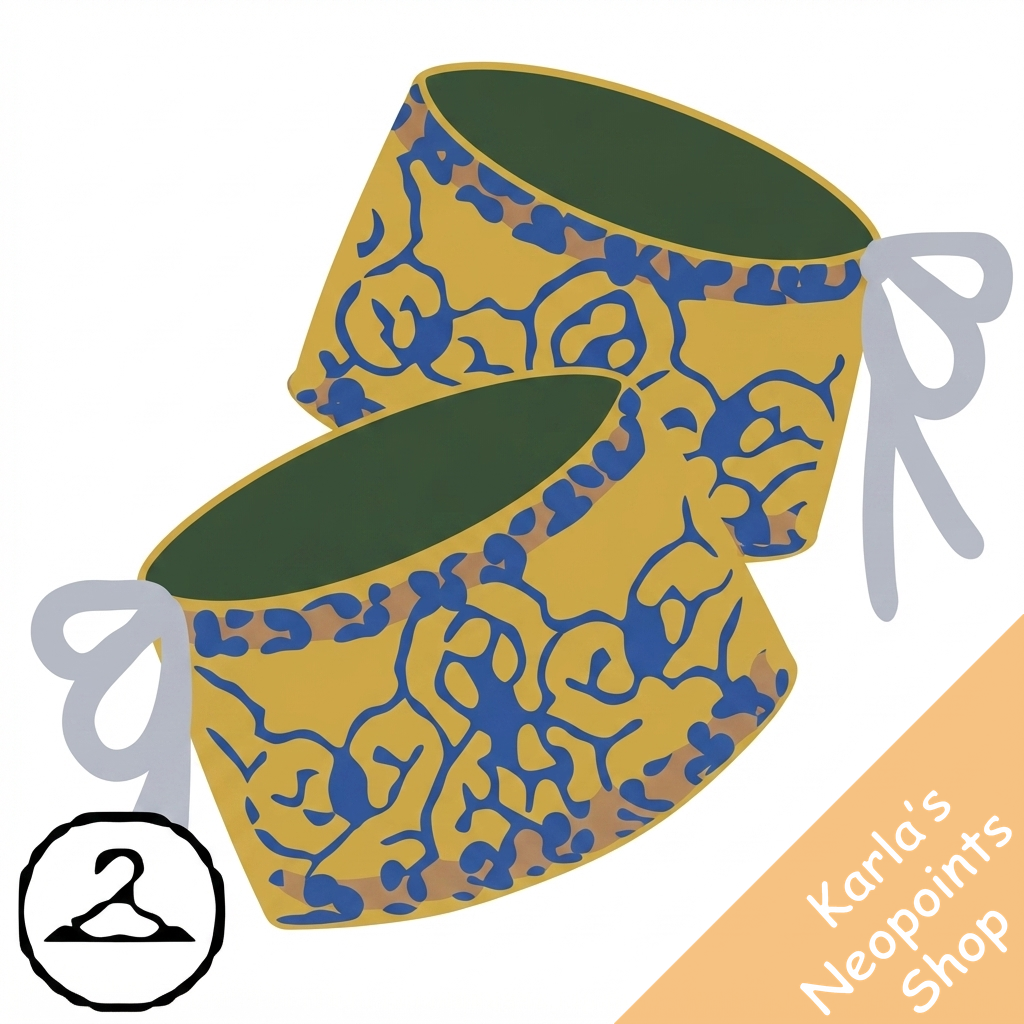 Beaded Damask Cuffs